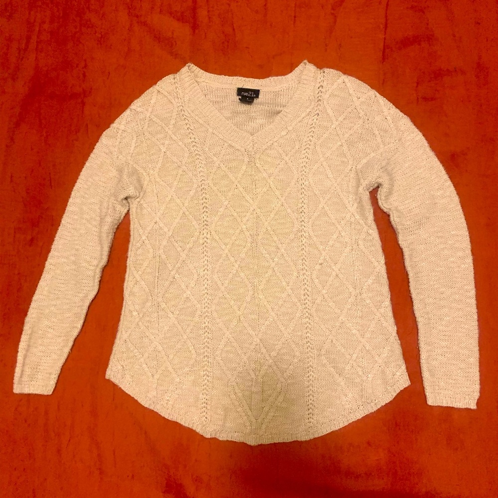 Off White knit sweater